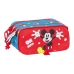 Dobbelbag Mickey Mouse Clubhouse Fantastic Blå Rød 21,5 x 10 x 8 cm