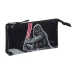 Dobbelbag Star Wars The fighter Svart 22 x 12 x 3 cm