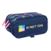 Portaoggetti Triplo Benetton Cool Blu Marino 21,5 x 10 x 8 cm