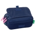 Portaoggetti Triplo Benetton Cool Blu Marino 21,5 x 10 x 8 cm