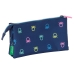 Penar triplu Benetton Cool Bleumarin 22 x 12 x 3 cm