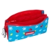 Trousse Fourre-Tout Double Mickey Mouse Clubhouse Fantastic Bleu Rouge 22 x 12 x 3 cm