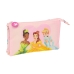 Divkāršs futrālis Princesses Disney Summer adventures Rozā 22 x 12 x 3 cm