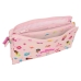 Dobbelt carry-all Princesses Disney Summer adventures Pink 22 x 12 x 3 cm