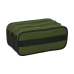 Trousse Fourre-Tout Triple Safta Dark forest Noir Vert 21,5 x 10 x 8 cm