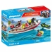 Playset Playmobil Action Heroes - Fireboat and Water Scooter 71464 52 Части