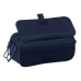 Trousse Fourre-Tout Triple Kappa Blue night Blue marine 21,5 x 10 x 8 cm