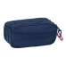 Penar triplu Benetton Italy Bleumarin 21,5 x 10 x 8 cm