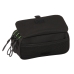 Trippelbag Kappa Black Svart 21,5 x 10 x 8 cm