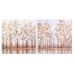 Plátno DKD Home Decor Stromy Tradiční 90 x 2 x 90 cm (2 kusů)