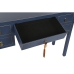 Bureau DKD Home Decor Blauw Gouden Metaal Pijnboom Hout MDF 110 x 35 x 78 cm