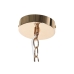 Loftslampe Home ESPRIT Gennemsigtig Gylden Metal Krystal 30 x 30 x 26 cm