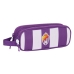 Διπλή Κασετίνα Real Valladolid C.F. Λευκό Μωβ 21 x 8 x 6 cm