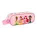 Piórnik Podwójny Disney Princess Summer adventures Różowy 21 x 8 x 6 cm