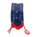 Dobbelt carry-all Spider-Man Neon Marineblå 21 x 8 x 6 cm