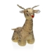 Door stop Versa Reindeer Textile 31 x 10 x 34 cm