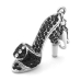 Charm Damă Glamour GS1-01 Negru (4 cm)