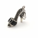 Charm Damă Glamour GS1-01 Negru (4 cm)