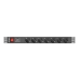 Grandinės plokštė Lanberg PDU-07F-0200-IEC-BK (1 m) (2 m)