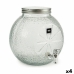 Drinksdispenser La Mediterránea Vandhane Glas 5 L (4 enheder)