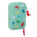 Plumier Doble Peppa Pig George Menta 12.5 x 19.5 x 4 cm (28 piezas)