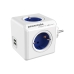 Forlængerledning Spand Allocacoc Powercube Original 1202 USB 250 V 16 A