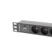 свинец Lanberg PDU-03F-0200-BK (2 m)