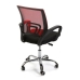 Chaise de Bureau Versa Noir Rouge Multicouleur 51 x 58 cm