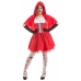 Kostým pro dospělé Halloween Červená karkulka (3 Kusy)