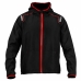 Hoodie Sparco Windscherm Zwart