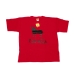 T-shirt à manches courtes unisex TSHRD001 Rouge M