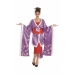 Costume per Adulti Geisha M/L Viola (3 Pezzi)