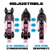 Inline Skrituļslidas Moltó Rozā Adjustable 35-38