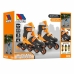 Inline Skates Moltó Orange Adjustable 35-38