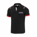 Tricou Polo cu Mânecă Scurtă Bărbați Sparco Martini Racing Negru