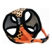 Hundesele Gloria Leopard M 27-35 cm Oransje