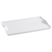 Bandeja de Aperitivos Quid Gastro Fun Blanco Cerámica 25,5 x 15,5 cm (6 Unidades) (Pack 6x)