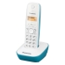 Telefone sem fios Panasonic Corp. KX-TG1611SPC DECT Branco Turquesa Âmbar