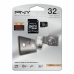 Card de Memorie Micro SD cu Adaptor PNY ‎SDU32GBHC10HP-EF Clasa 10 32 GB