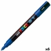 Markeerstift POSCA PC-3M Blauw (6 Stuks)