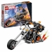 Playset Lego Marvel 76245 The robot and motorcycle of Ghost Rider Bunt + 7 Jahre 264 piezas