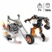 Playset Lego Marvel 76245 The robot and motorcycle of Ghost Rider Bunt + 7 Jahre 264 piezas