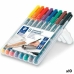 Set de Carioci Staedtler Lumocolor 318 F Multicolor 10 Unități