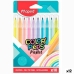 Tuschpennor Maped Color' Peps Multicolour 10 Delar (12 antal)