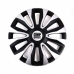 Hubcap OMP Magnum Speed Black Silver 15