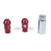 Set Porcas OMP 7075 M12 x 1,25 40 mm 20 uds Vermelho