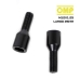 Kit de parafusos OMP OMPS09621201 M12 x 1,25 Preto