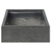 Set of Planters Home ESPRIT Dark grey Fibreglass Magnesium 44,5 x 44,5 x 43 cm (3 Units)