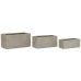 Blomlåda Home ESPRIT Beige Magnesium 74,5 x 37,5 x 37,5 cm