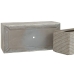 Blumenkasten Home ESPRIT Beige Magnesium 74,5 x 37,5 x 37,5 cm